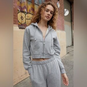 John Galt Cropped Hoodie